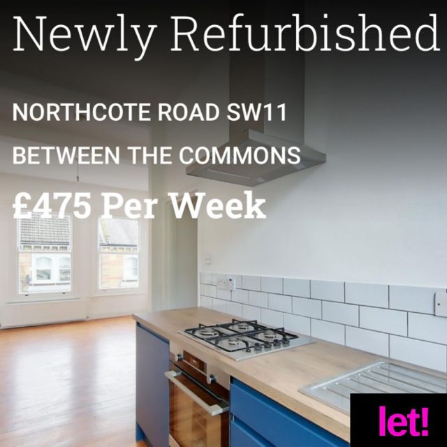 Let over asking price! 

No sooner had we put this flat on, and it was let! 

This conveniently located, bright, split level flat on Northcote Road has been fully refurbished throughout & is presented in immaculate condition.
Tenants loved the large reception/kitchen with its wooden flooring throughout, dual aspect, new appliances & spacious reception area providing ample room for both sofas and a dining table. With 2 bedrooms and 2 bathrooms (one en-suite), the flat is situated right on popular Northcote Road close to transport, restaurants, bars, shops & good schools.

We have tenants waiting for properties so book your rental valuation on 020 7228 7474. With 30 years experience, We can give you expert advice on how to market your property to achieve the best price. 

#let #flattolet #rentalproperty #northcoteroad #Claphamjunction #swlondon #betweenthecommons #claphamcommon #wandsworthcommon #johnthorogood #thoroughlygoodestateagents #propertyexperts